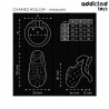 Addicted Toys Locked - À Pénis Creuse Enchaînée 10,5 Cm